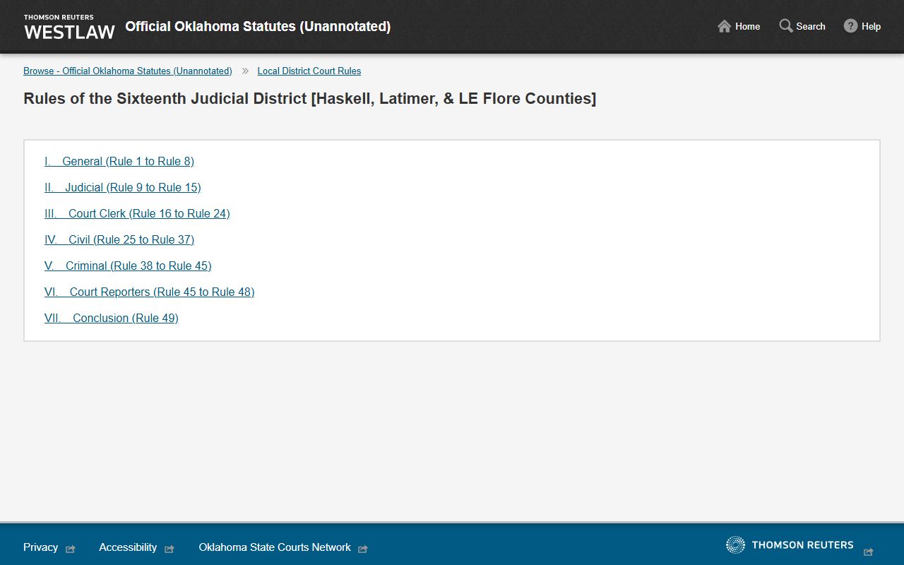 Haskell County District Court